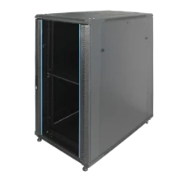 Indorack IR11527G 27U Standing Close Rack 19 Inch Glass Door Width:600mm Depth: 1150mm