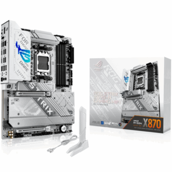 Asus Rog Strix X870-A Gaming Wifi (Am5, Amd X870, Ddr5, Usb3.2 Type-C, Sata3)