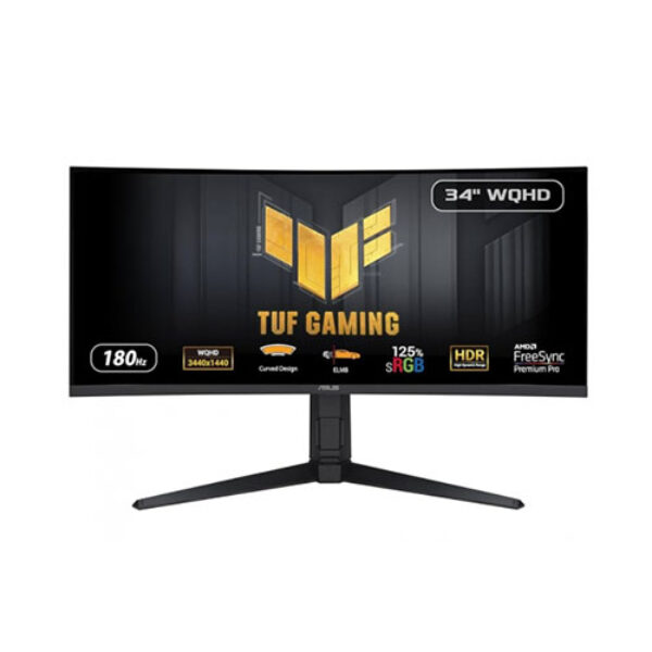 Asus TUF Gaming VG34VQL3A 34" WQHD 180Hz Curved Gaming Monitor
